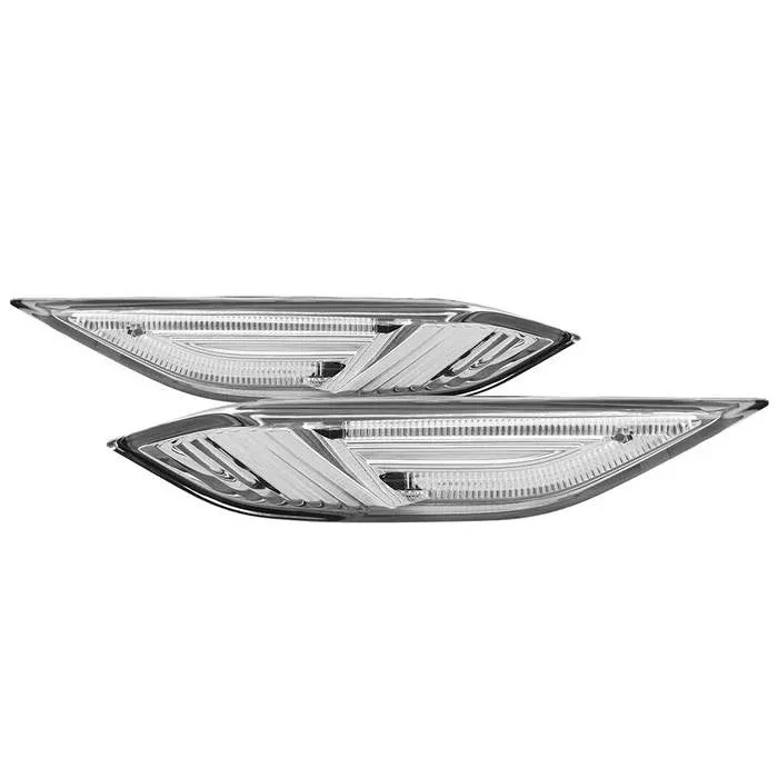 SPYDER xTune 11-14 Porsche Cayenne 958 Side Marker Lights – Chrome (SML-ON-PCAY11-LED-C) 9038716