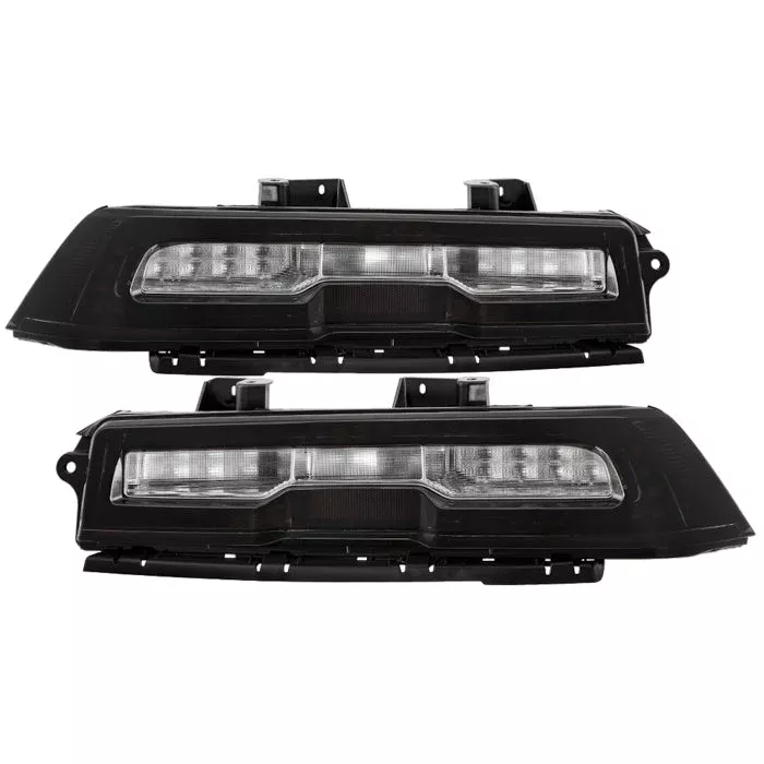 SPYDER xTune 14-15 Chevy Camaro OE Plus Full LED Tail Light - Smoke Clear (ALT-JH-CCAM14-OEP-FLED-SM) 9960321