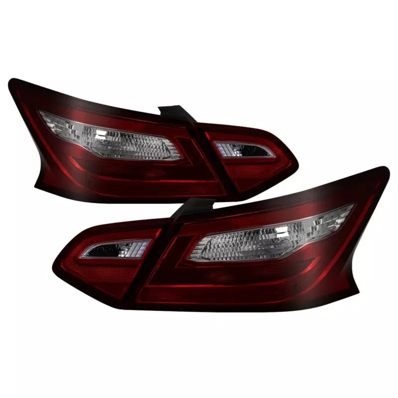 SPYDER xTune 16-18 Nissan Altima 4DR OEM Tail Light – Red Smoke (ALT-JH-NA16-4D-RSM) 9943041