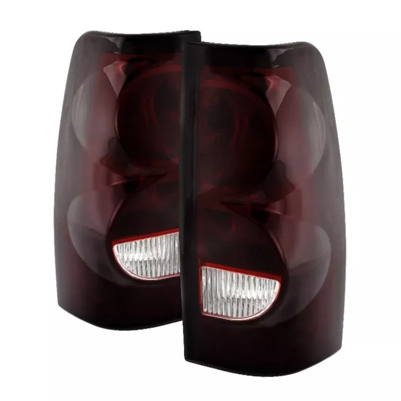 SPYDER Xtune Chevy Silverado 1500-2500-3500 03-06 OEM Style Tail Lights Red Smoked ALT-JH-CS03-OE-RSM 9026355