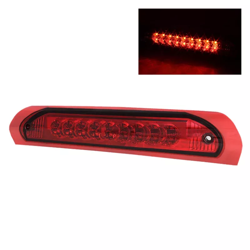 SPYDER Xtune Dodge Ram 02-08 LED 3rd Brake Light Red BKL-DR02-LED-RD 5072290