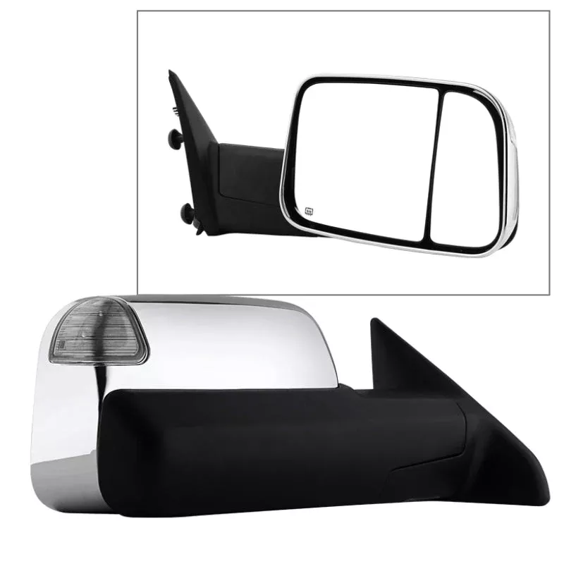 SPYDER Xtune Dodge Ram 1500 09-12 Extendable Heated Adjust Mirror Chrome HoUSing Right MIR-DRAM10-PW-R 9933172