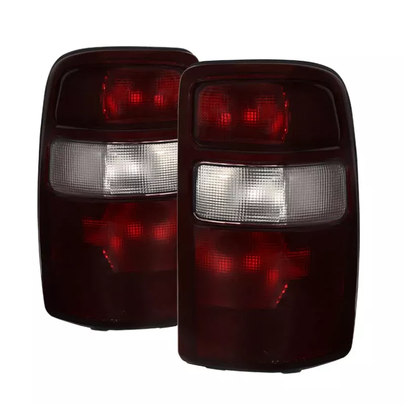 SPYDER Xtune GMC Yukon 00-06 OEM Style Tail Lights w/ Black Rim Red Smoked ALT-JH-CSUB00-OE-RSM 9028809