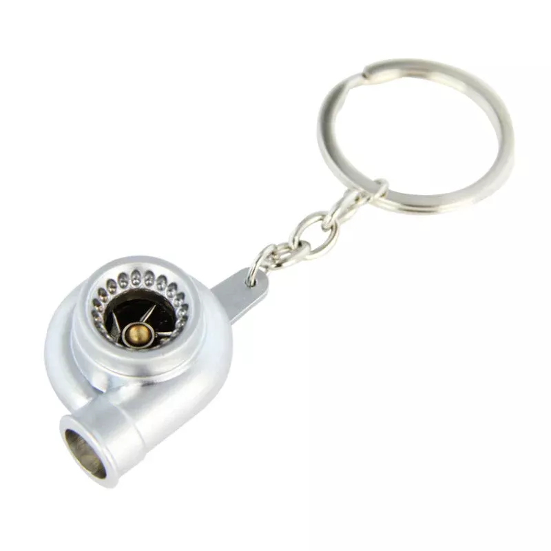 SPYDER Xtune Key Chain Spinning Turbo Bearing Silver ACC-KEYC01-SL 9933417