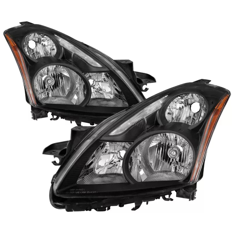 SPYDER xTune Nissan Altima 10-12 4Dr OE Style Headlights halogen models only – Black HD-JH-NA104D-AM-BK 9937446