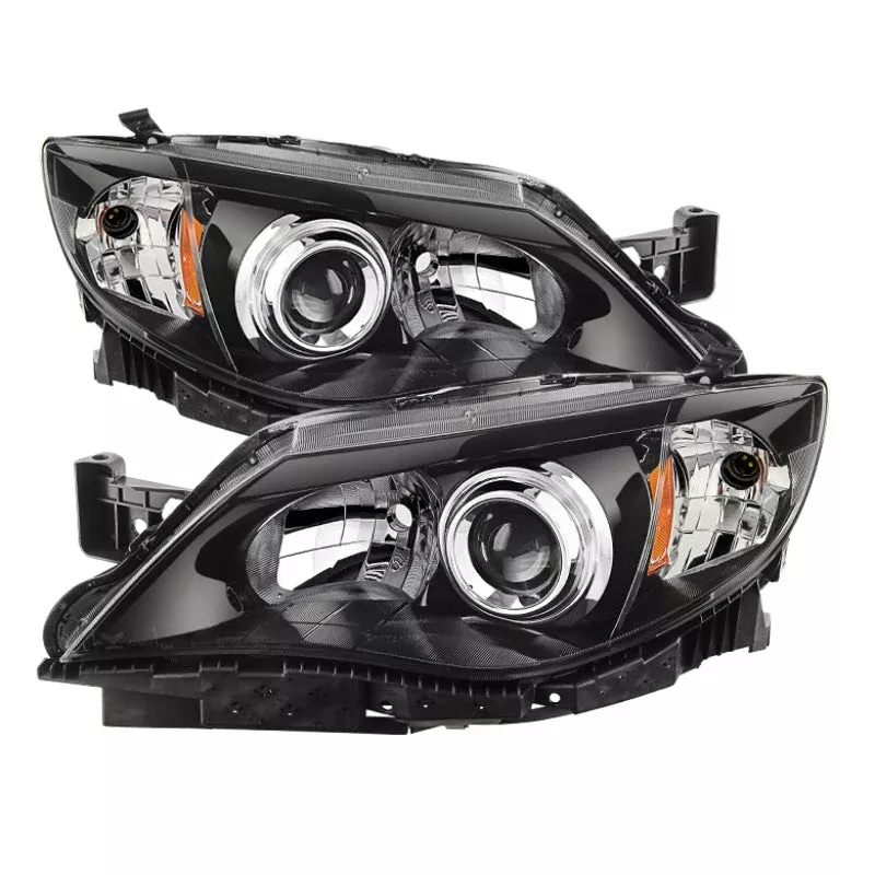 SPYDER Xtune Subaru Impreza Wrx 08-14 Halogen Models Only Headlights Black HD-JH-SI08-AM-BK 9028281