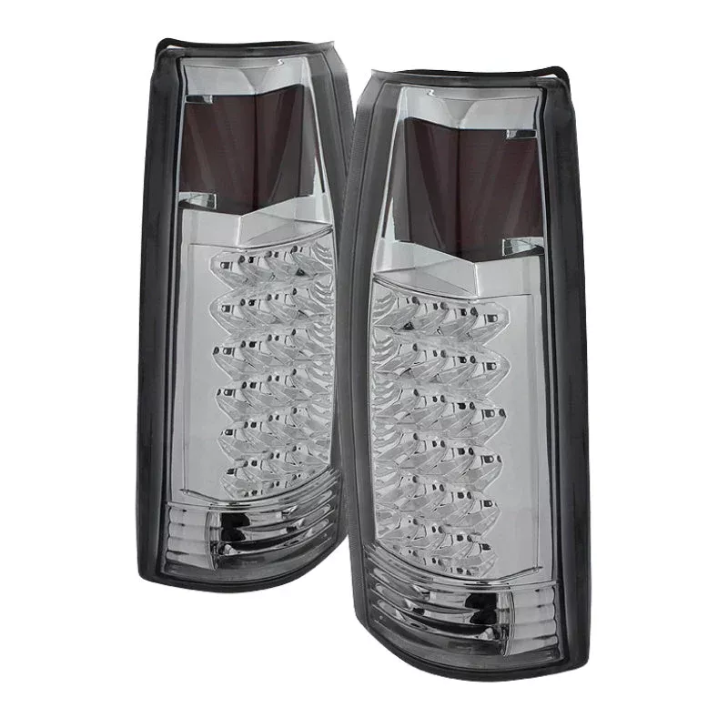 SPYDER Xtune Yukon Denali 99-00 LED Tail Lights Chrome ALT-JH-CCK88-LED-C 9022432