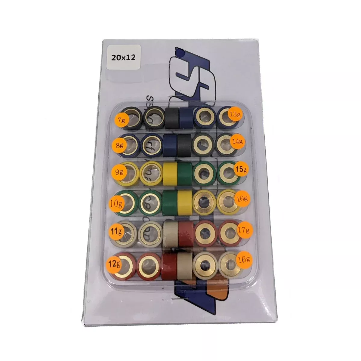 SSP-G 20x12 Roller Weight Tuning Kit