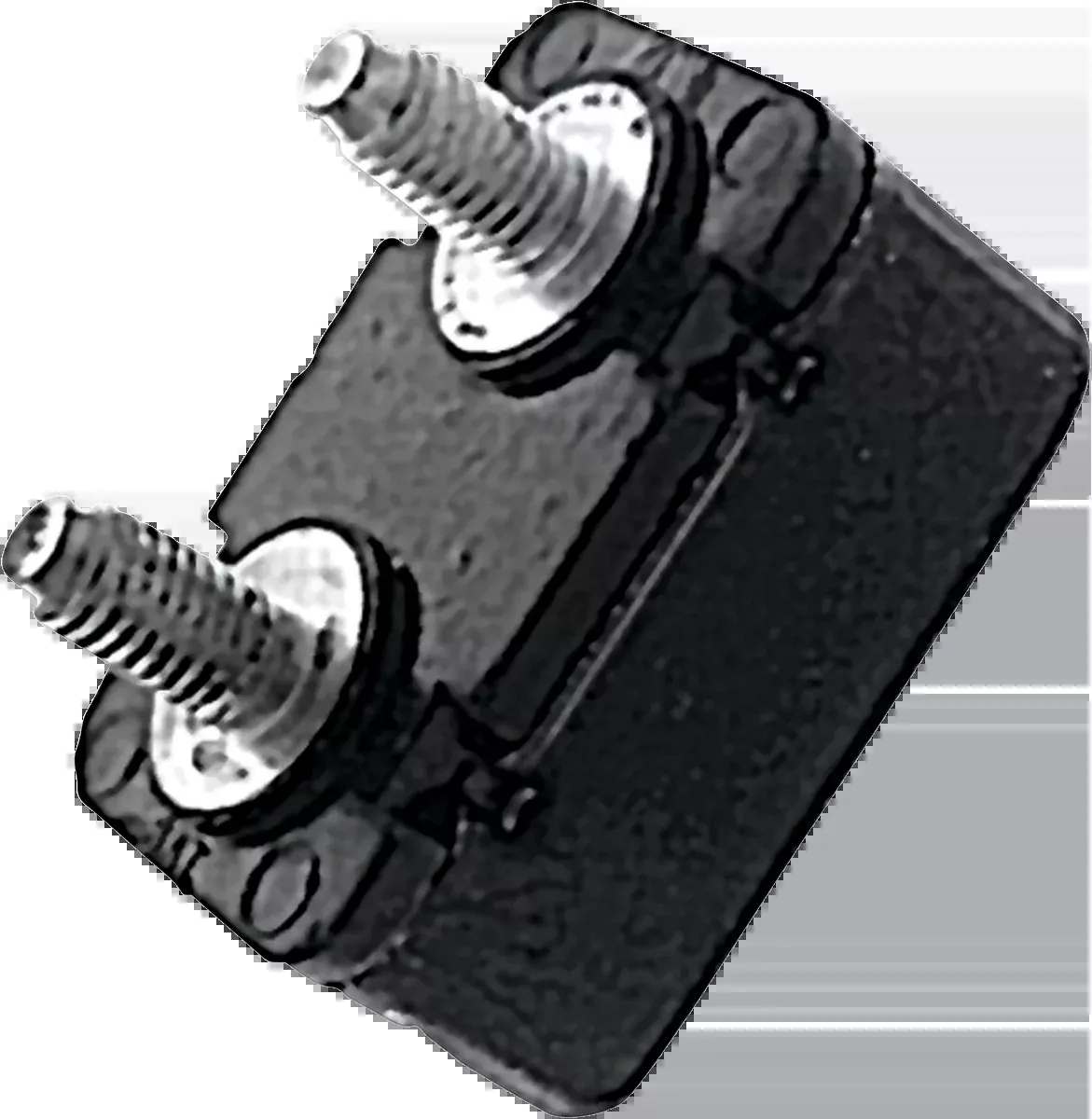 Standard Motor Products 50 Amp 2 Stud 12 Volt Circuit Breaker for Harley