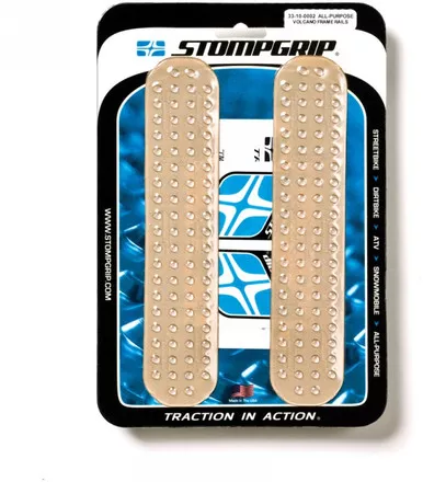 Stompgrip All-Purpose Kit - Volcano Frame Rails (Clear) - 33-10-0002