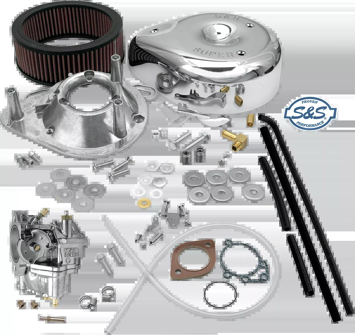 Super E Carburetor Kit without Manifold - Evolution Big Twin