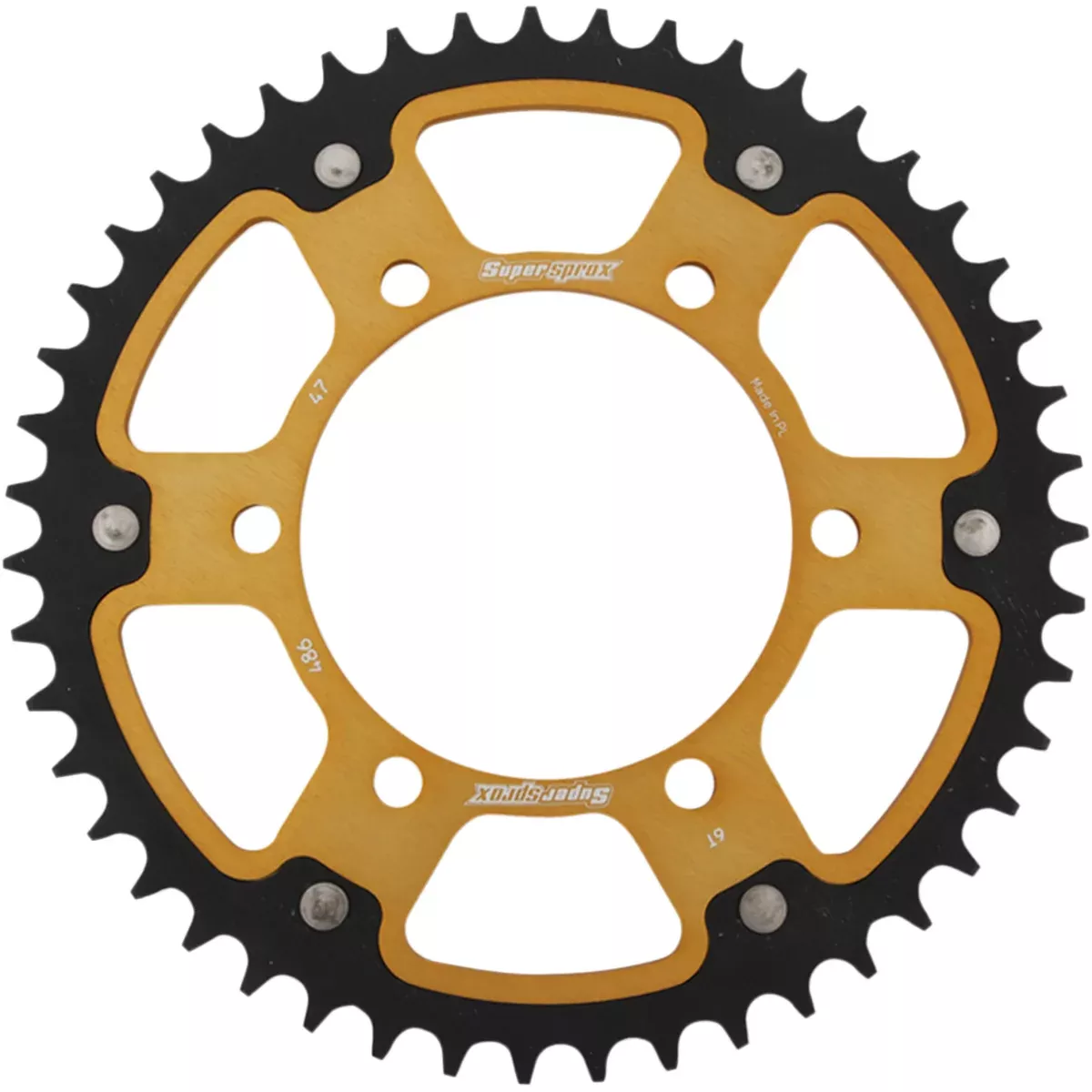 Supersprox Sprocket – RST-486-47-GLD Yamaha Motorcycles 1998-2021