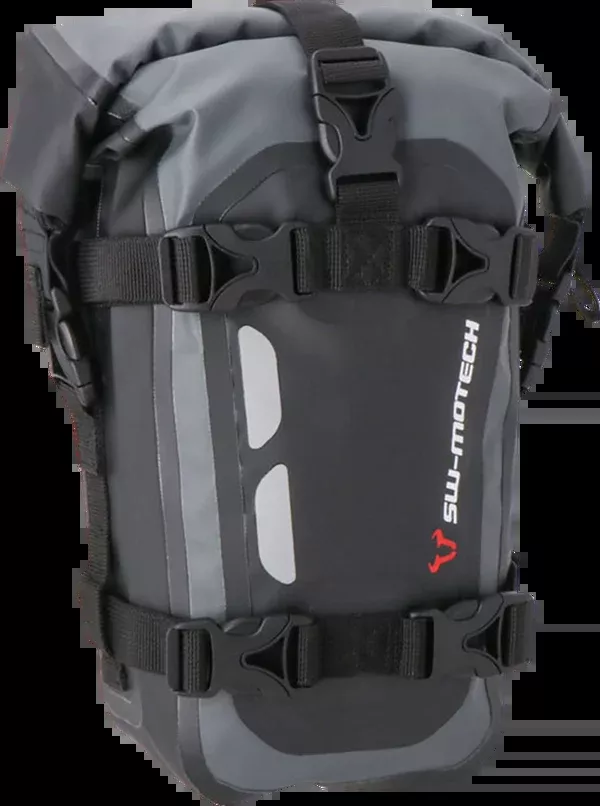 SW-Motech Drybag 80 Tail Bag – 8 Liter – Black/Gray