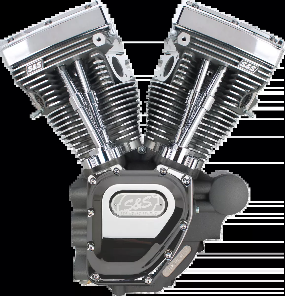 T124 Long Block Engine - Stone Gray - Touring