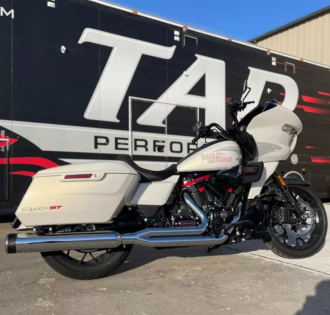 TAB Performance 4.5" Redline Exhaust 2:1 Exhaust for '17-Up Harley Davidson Touring Models (Select Finish)