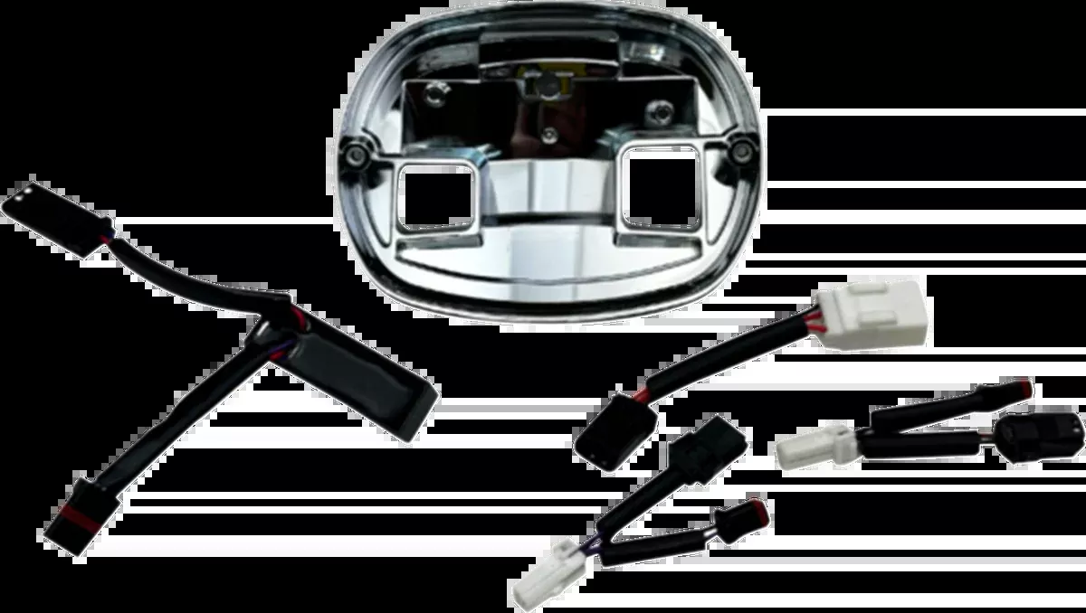 Taillight Base Plate - Chrome - FLHC/FXLRS/FXLRST