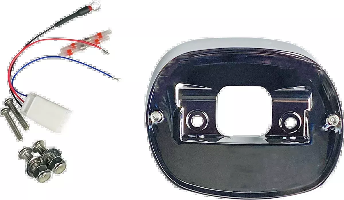 Taillight Baseplate - Chrome