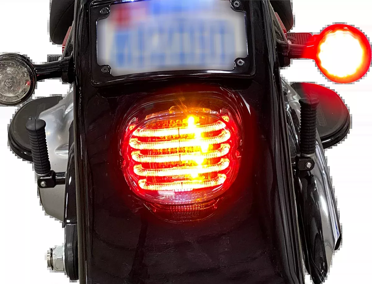 Taillight/Turn Signal - Bottom Window - Smoke Lens