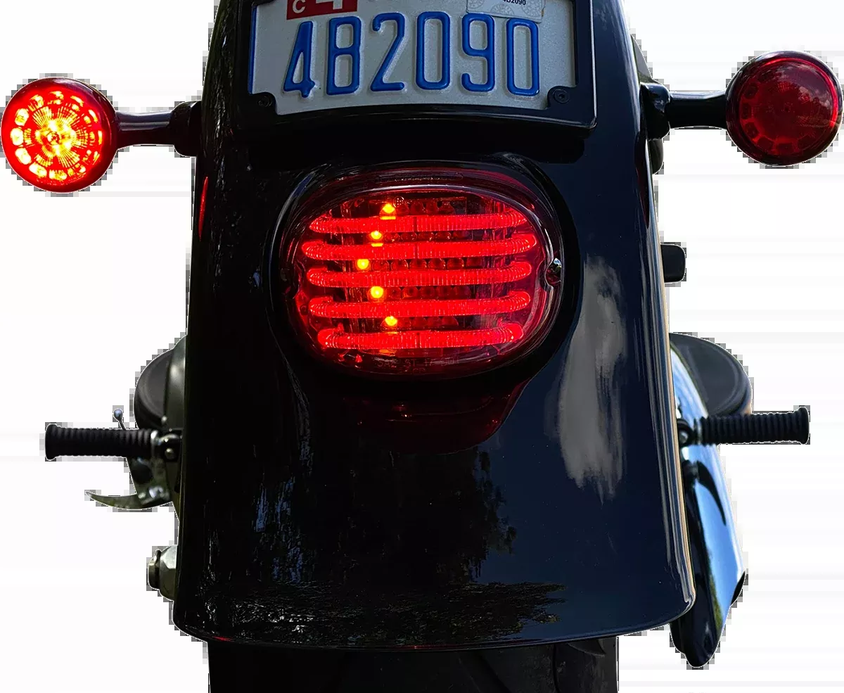 Taillight/Turn Signal - Top Window - Red Lens