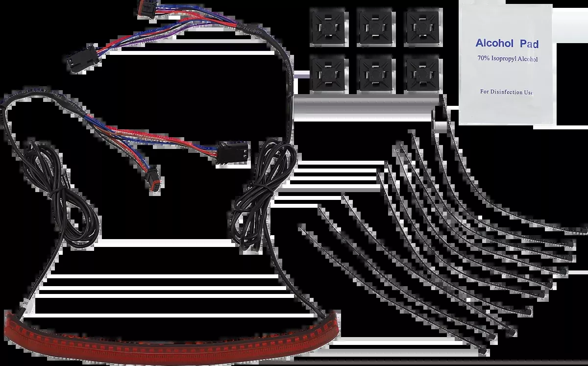 Taillight with Turn Signals - Red Lens
