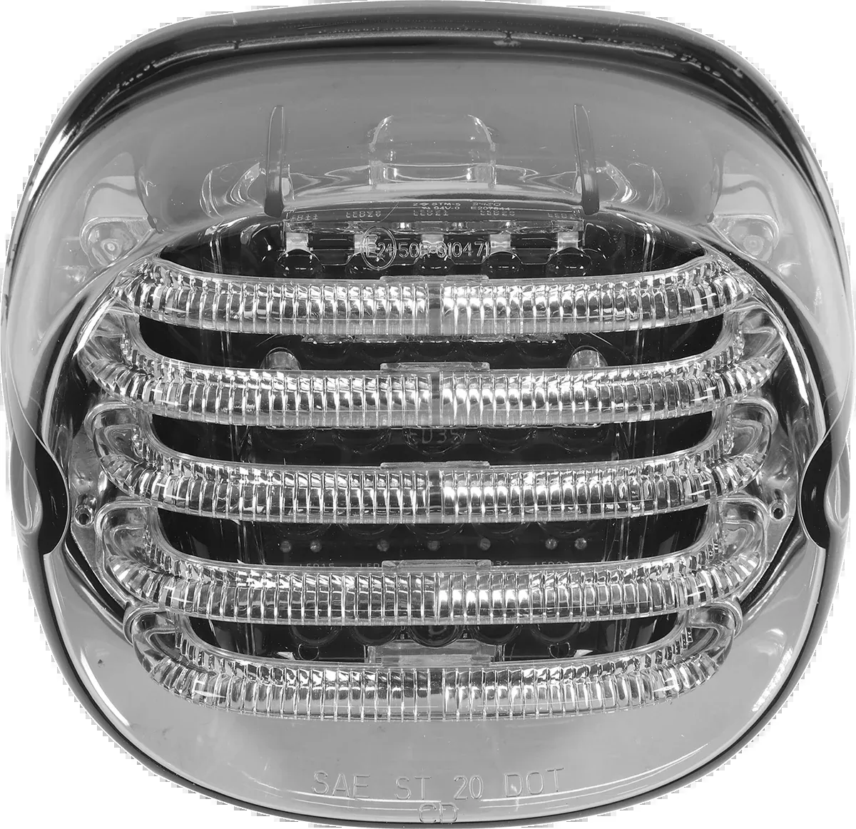 Taillight - without License Plate Illumination Window - Smoke