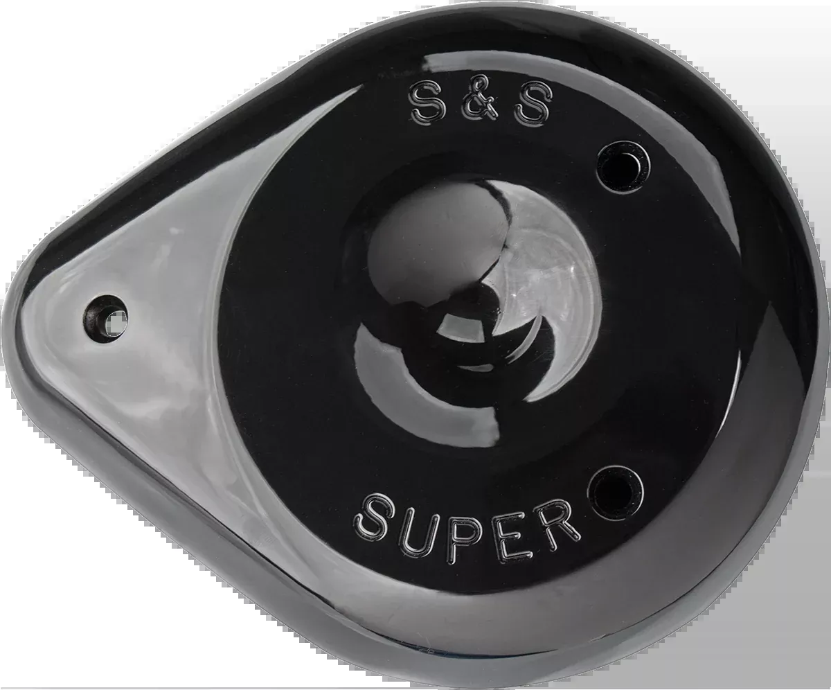 Teardrop Air Cleaner Cover - Gloss Black