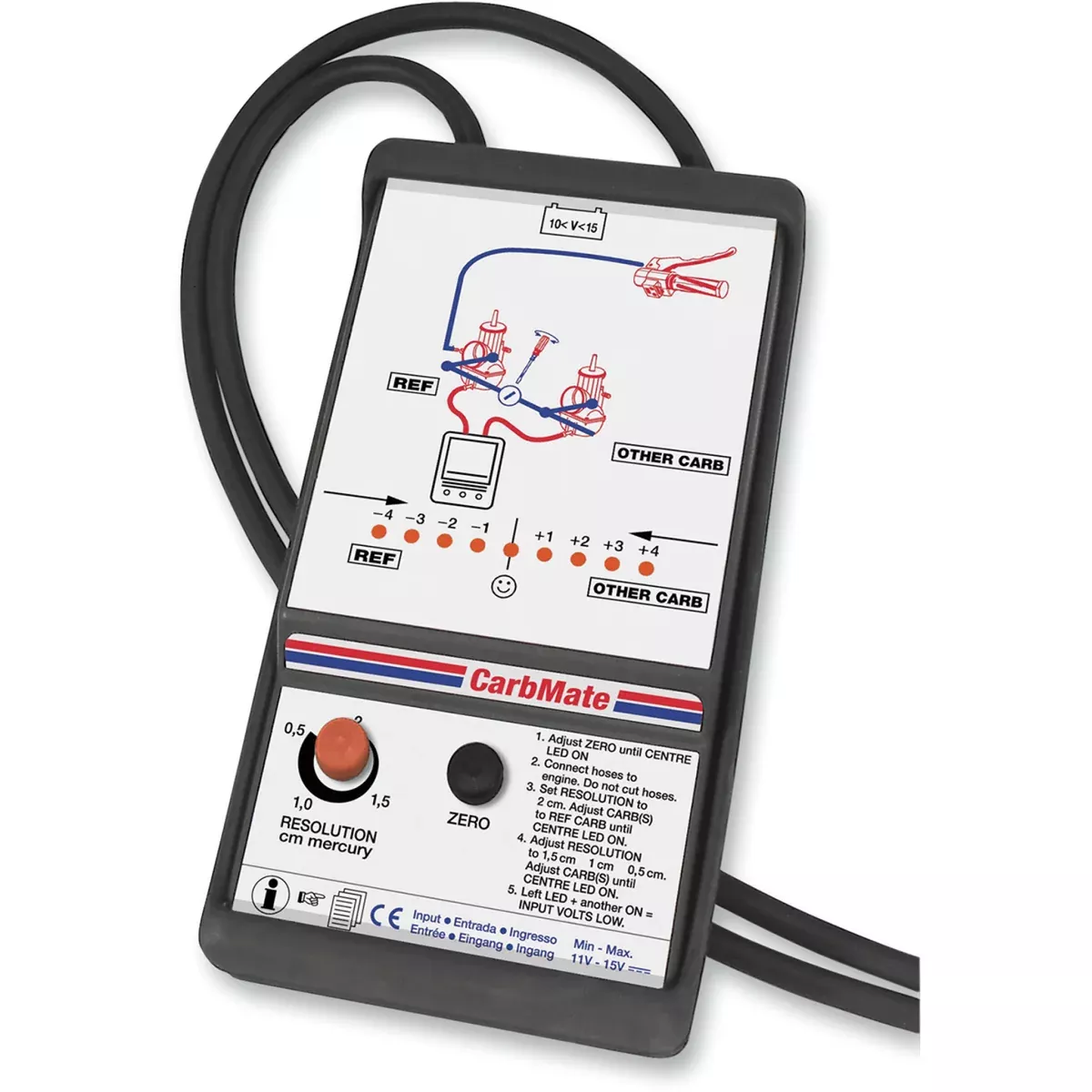 TECMATE 3804-0023 TS-110 CarbMate carburetor/fuel injection sync