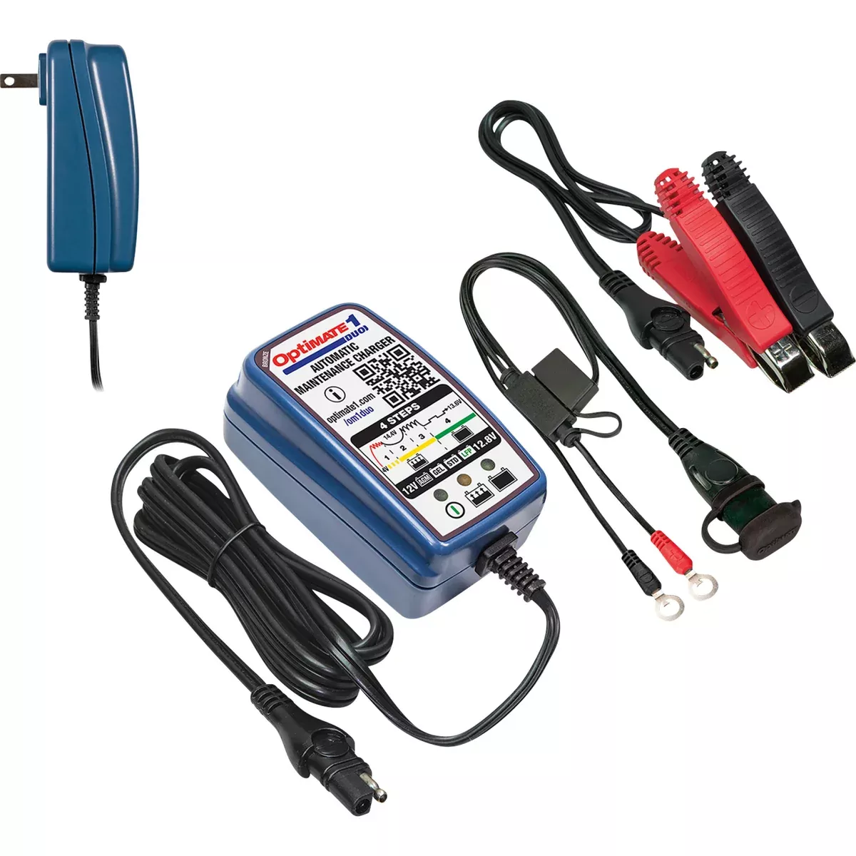 TECMATE 3807-0570 TM-401A Optimate™ 1 Voltmatic Bronze Series Battery Charger/Maintainer 0.6A Battery Charger/Maintainer