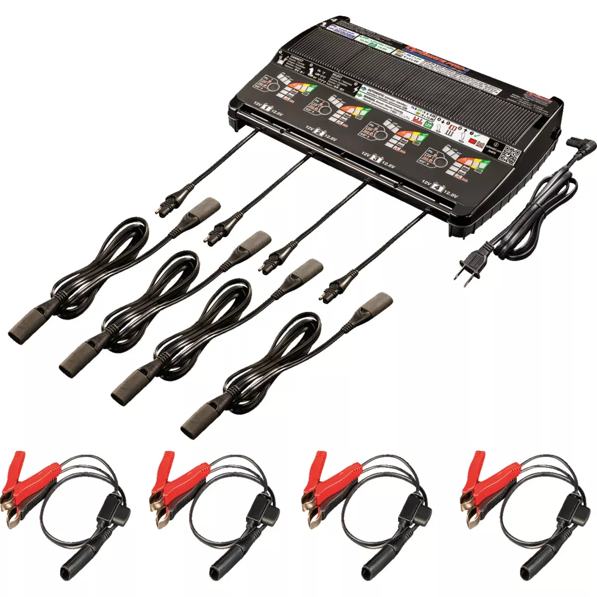 TECMATE 3807-0719 TM670-NA OptiMate PRO-4 DUO battery charger -- automatic/diagnostic