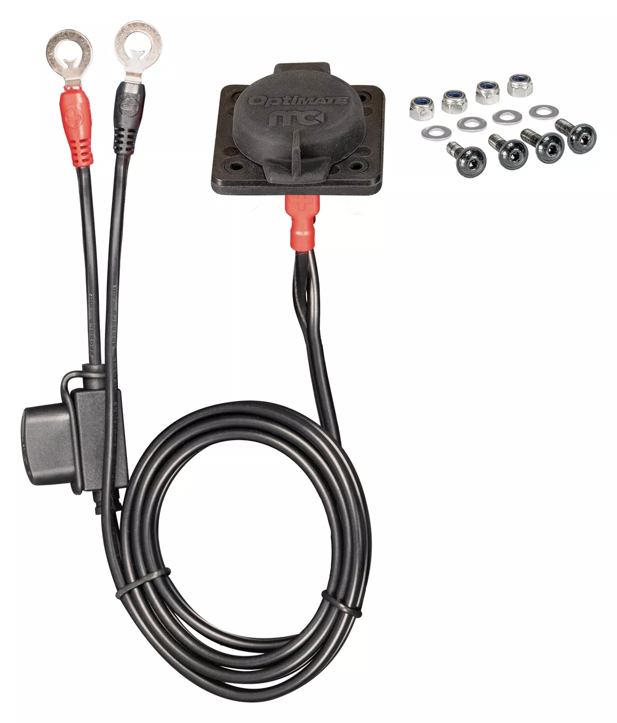 TecMate MagCode 12V Magnetic Port Panel Mount