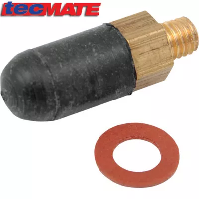 TecMate TS-204 CarbMate/VaccuMate M6 Short Threaded Adapter