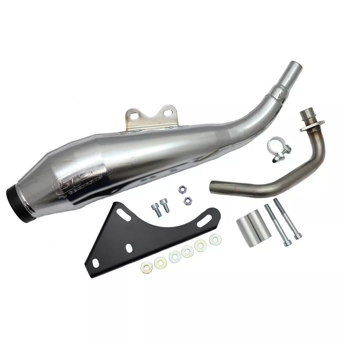 Tecnigas GP4 Exhaust for 4-Stroke Piaggio Scooters