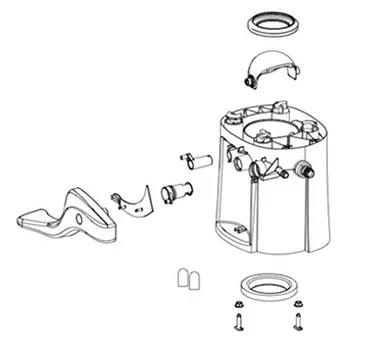Thetford 42137 Base for Aqua-Magic Style II Toilet