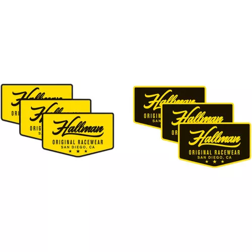 Thor Hallman Decal Sticker 6-Pack
