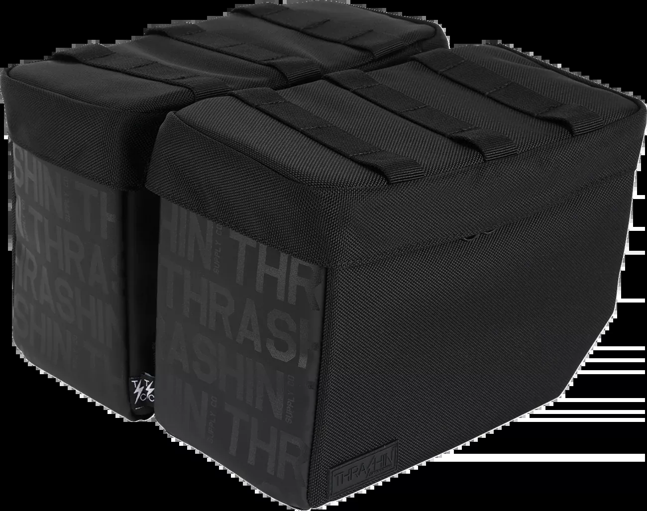 Thrashin 10L Essential Rear Storage Saddlebags for Harley Davidson TSB-0020