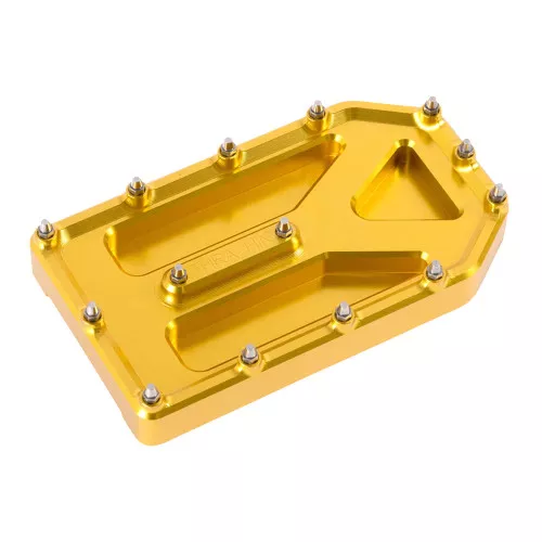 Thrashin Supply Aggressor Brake Pedal for OEM Bagger Brake Arm - Gold