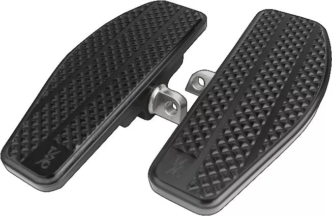 Thrashin Supply Company Black Mini Floor Boards Harley Dyna FXR XL TSC-2025-1