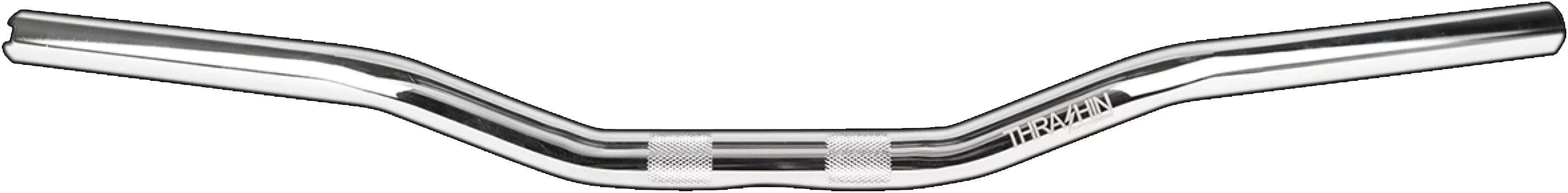 Thrashin Supply Company Chrome Low Bend Motostyle 1" Handlebar FX FL TSC-2702-3
