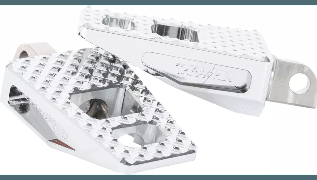 Thrashin' Supply Front/Rear P-54 Footpegs for Harley Davidson Models - Chrome