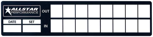 Tire Log Decals 8pk ALL047