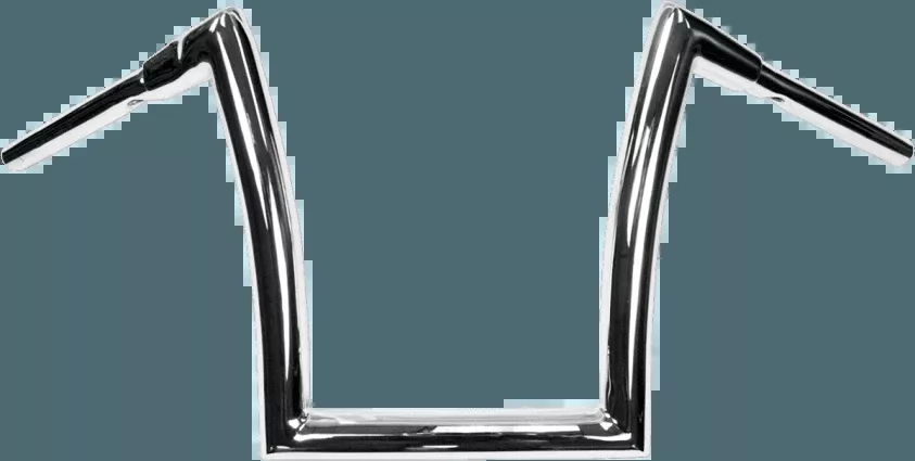 Todd's Cycle 1.5 inch Strip Handlebars (12 inch) Chrome, Black or Flat Black