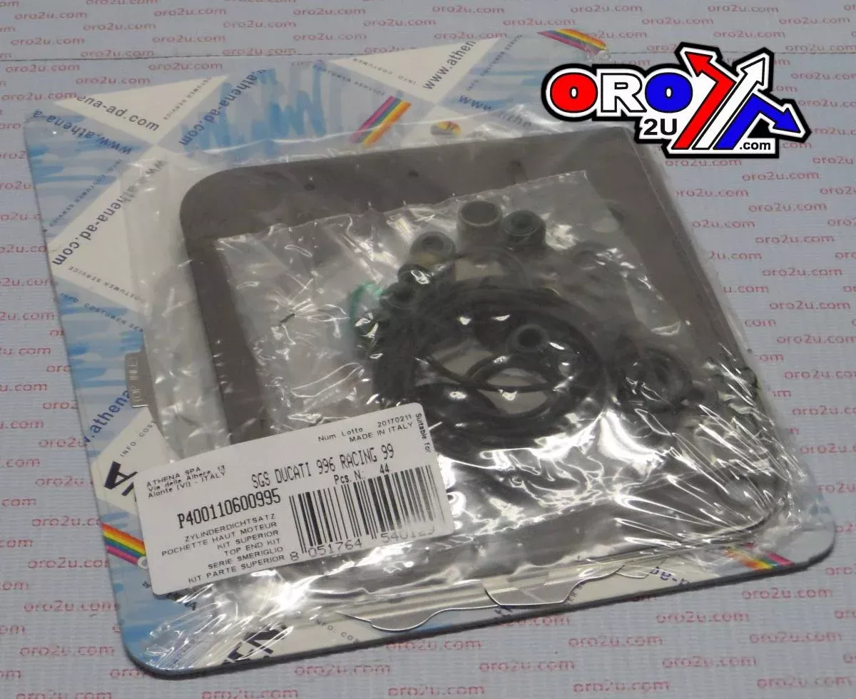 TOP END GASKET SET DUCATI 996 RACING 1999, ATHENA P400110600995