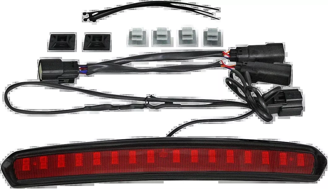Tour Pack Lid Light - Black/Red