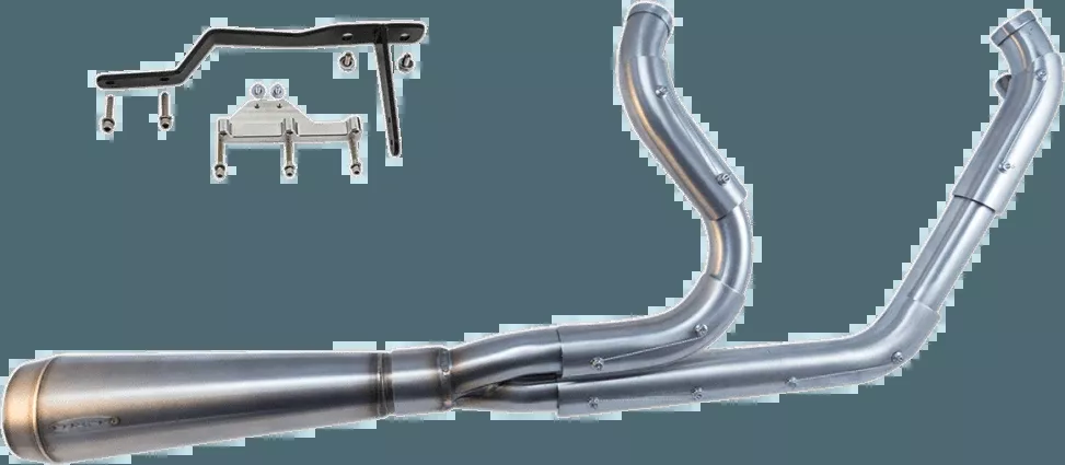 Trask Assault 2 into 1 Exhaust System for '99-06 Harley Davidson Touring Models