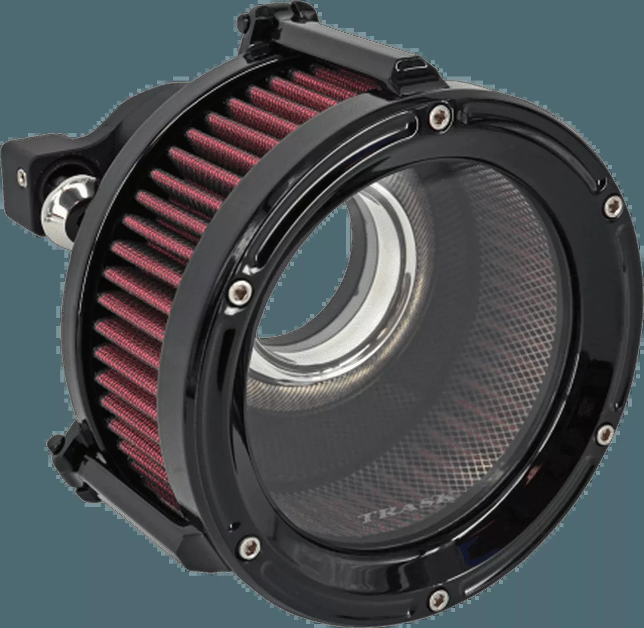 Trask Assault Air Cleaner Kit for '91-20 Harley Davidson Sportster - Gloss Black