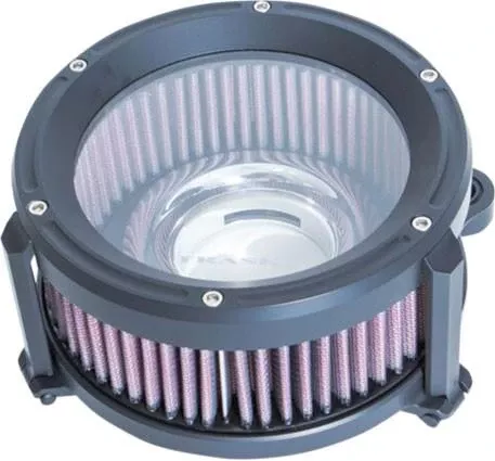 Trask Assault Air Cleaner Kitfor '08-16 Harley Davidson Touring and Trikes, '16-'17 Softails -Black