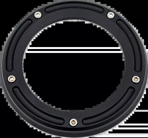 Trask Assault Derby Cover With Window - Matte Black - Touring/Trike