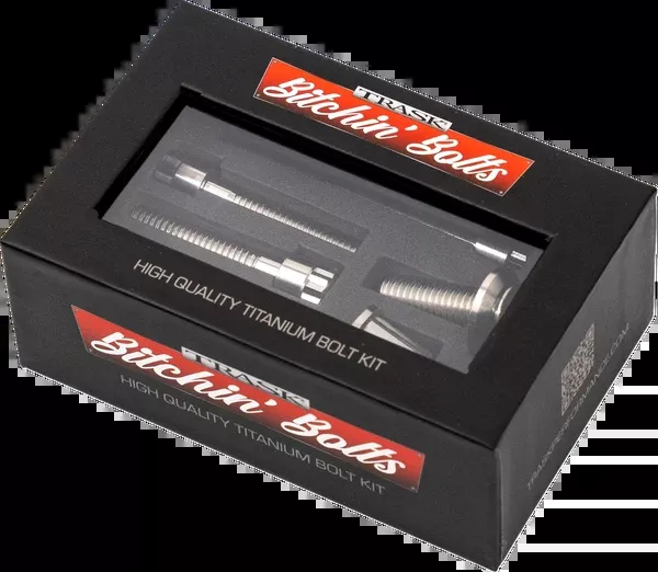 Trask Bitchin’ Bolts Hardware Kit – Titanium – M8 – Coil And Horn
