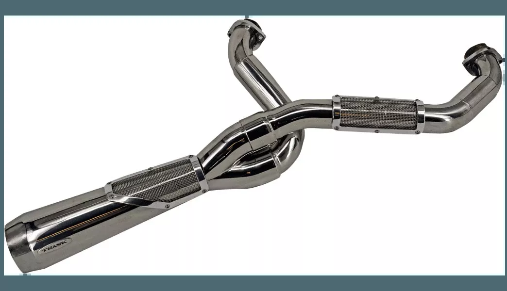 Trask Steel Big Sexy Exhaust System for '07-16 Harley Davidson Touring Models - Polished
