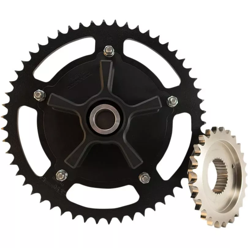 Trask TM-2901 Sprocket Conversion Kit 530 54T Cush Drive Harley FL Touring 09-Up